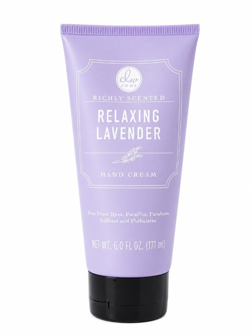 DW Home Lavender Hand Cream Richly Scented Moisturizing Hydrating 6 oz